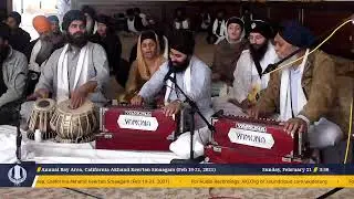 Annual Akhand Keertan Smaagam Bay Area, California Feb 2021 - Raensabaee Keertan (Feb 20,-21 2021)