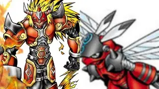 Agnimon vs Flybeemon, Digimon Fights 6, ronda 2 / 6th Digimon fight, round 2