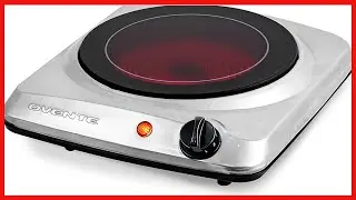 Great product -  Ovente Electric Single Infrared Burner 7 Inch Ceramic Glass Hot Plate Cooktop