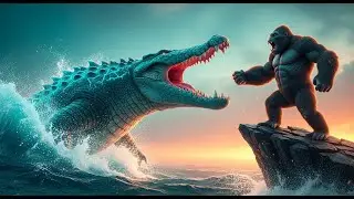What Happens When a GIANT Crocodile Takes on King Kong?