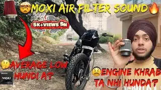 🤯Moxi Air filter Sound🔥|🤔Average low hundi a?| Full review😬