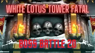 MK Mobile White Lotus Tower Fatal Boss Battle 20