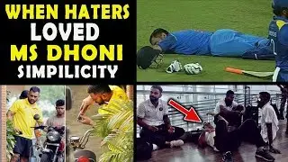 #7 Times MS Dhoni Proved Why Even Haters Fall in Love With His Simplicity | Respect