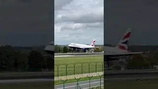 Speedbird A320ceo Landing #aviation #spotter #speedbird #britishairways #airbus #a320 #a320ceo #fyp
