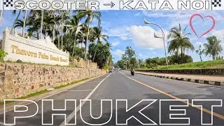 Relaxing Drive  to Kata Noi from Secret Cliff Resort | Phuket Coastal Road Adventure 🇹🇭 - yae!