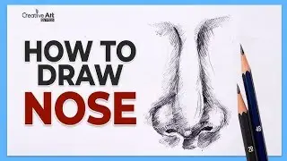 How To Drow Nose . How To Drow Nose with sketch pencil. Nose kese bnaye .#viral #art #artist #sketch