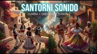 Santorini Sonido | Cumbia x Greek Folk Fusion! 🇬🇷🇨🇴
