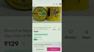 😚mono kite magic order by mesho 😍 #viral #shorts #kiteflying #kitefestival #kitelover