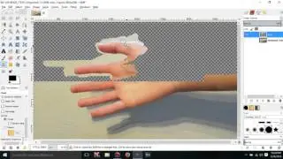 GIMP 2.8.16 tutorials - 9 - Clone and Healing tools