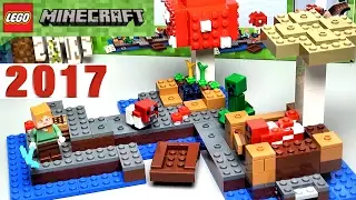Лего Майнкрафт Грибной остров 21129 Обзор LEGO Minecraft