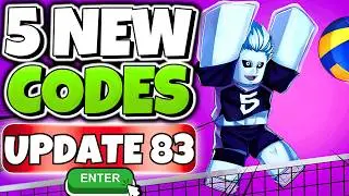 *NEW CODE* ALL WORKING UPDATE 83 CODES FOR VOLLEYBALL LEGENDS ROBLOX AUGUST 2026 | VBL CODES