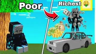 Becoming the richest player in minecraft 2023 | How i became The Richest 🤑 Minecraft player