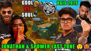 SOUL VS GODL IN BGIS 2026 🚀💛 JONATHAN & SPOWER DEADLY DUO🔥🥵 BGIS  DAY 1 HIGHLIGHTS🥶GODLIKE BGIS2026