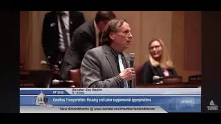 Senator Jim Abeler's floor speech on protecting housing for Minnesotans | May 07, 2024