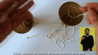 Tel&eacute;fono de vasos &ndash; Ciencia Especial
