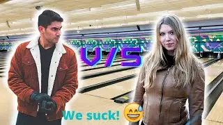 COUPLE'S BOWLING COMPETITION! WHO SUCKS MORE?