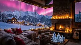 Fireplace Piano 🎹🔥 Music for Reading, Studying and Focusing in 4k quality
