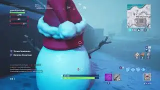 Fortnite Battle Royale Sneaky Snowman Gameplay
