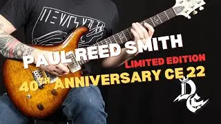 Paul Reed Smith Limited Edition 40th Anniversary CE 22 Black Amber