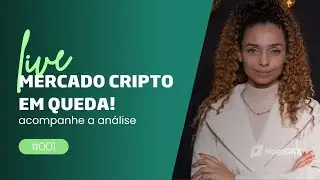 🔴Criptomoedas em queda: o que fazer agora? Análise de mercado [LIVE]