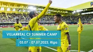 Villarreal CF Summer Camp 2023 promo