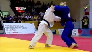 Eteri Liparteliani vs Vera Zemanova European Youth Olympic Festival Tbilisi 2015