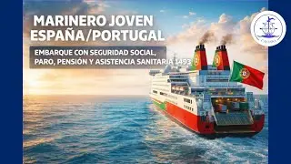 Marinero Joven Espa&ntilde;a/Portugal -  con Seguridad Social, Paro, Pensi&oacute;n y Asistencia Sanitaria 1493