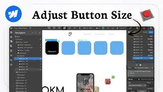 How to change size of button in Webflow (Simple Resize)