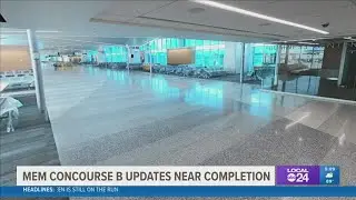 Renovations at Memphis International Airport are taking off