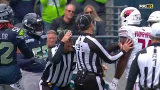 D.J. Humphries ejected for making contact with ref during altercation 😬