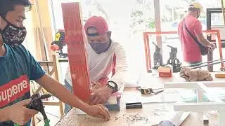 HOW TO MAKE ALUMINUM FRAME FOR SLIDING WINDOW