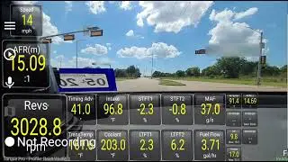 Rav4 2GRFE V6 testing new R9K tune for WeaponR race headers Run01
