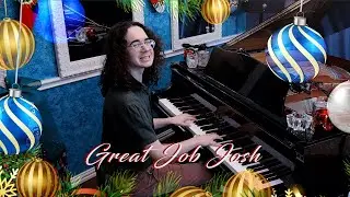 2022 Christmas piano recital for Jewel Tone Studio. Created by Julie Westfall. Josh
