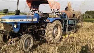Di Sonalika 745 tractor and Hopper video Sonalika 745 tractor 🚜 JM Bangla 