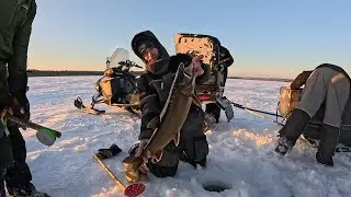 Long Lake Ice Fishing Derby 2026 | Chasing A $1,500 Fish In -28F
