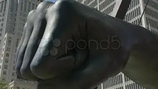 Joe Louis Fist 1. Stock Footage