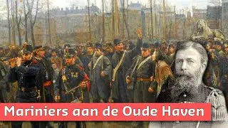 Mariniers in de Oude Haven van Rotterdam | In de Voetstappen van het Korps Mariniers