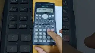 IRR using scientific calculator