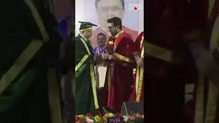 Global Star Ram Charan Received Honorary Doctorate From Vels University | Popper Stop Telugu