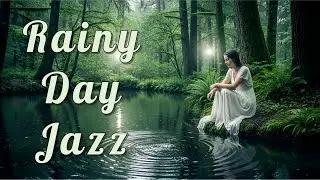 RAINY FOREST JAZZ | Healing Solitude & Nature's Embrace | Deep Focus, Contemplation & Inner Peace