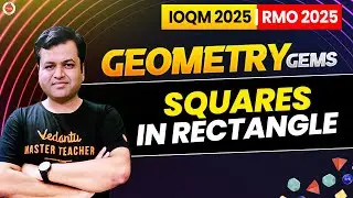 Squares in Rectangle | Geometry Gems: Problem 10 | IOQM 2025 | RMO 2025 | Chetan Sir