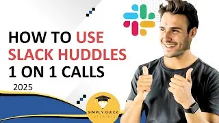 How to Use Slack Huddles 1 on 1 Calls 2025