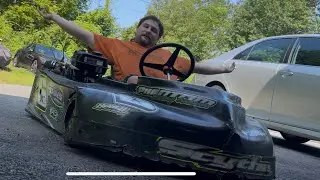Predator swapped race kart