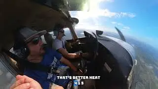 Cessna 172 Power-On Stalls Explained | Flight Training with My Student ✈️