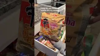 Try the new Nongshim Toomba instant noodles with me! 🍝  #nongshim #toomba #instantnoodles #hmart
