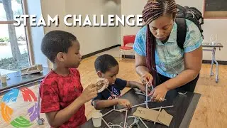 STEAM Challenge: Make a Bucket Tower