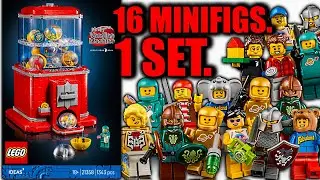 LEGO Vending Machine REVEAL! LEGO's SECRET NEW Minifigures Series!
