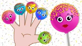 Lollipop Candy Finger Family Song #shorts