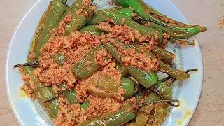 Khatti meethi Achari mirch recipe 🤤❤️✨