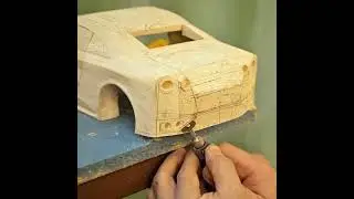 Wooden GTR-ASMR woodworking#Wood products#Toy car#gtr